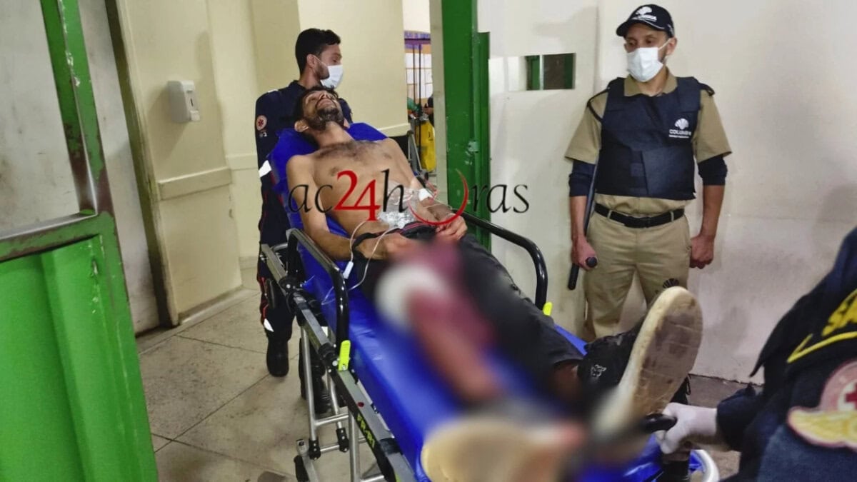 Suspeito de furto se fere com a própria faca em Rio Branco