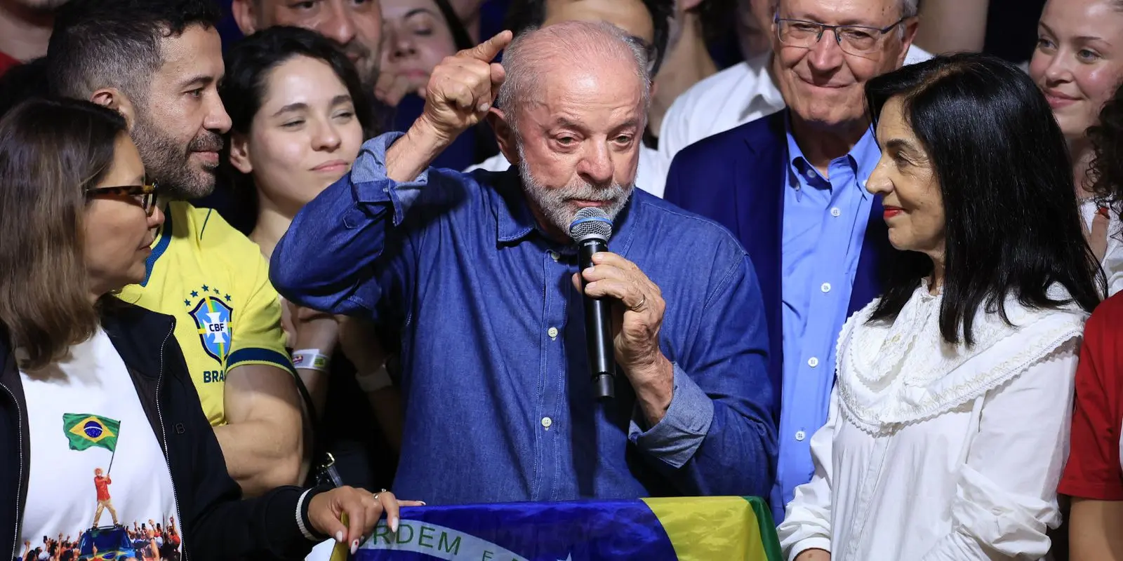 Presidentes da Câmara, do Senado e do STF saúdam reeleição de Lula
